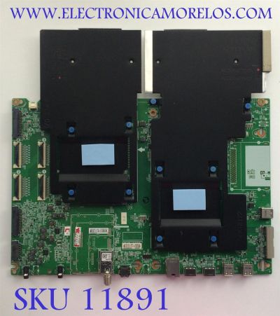 MAIN PARA SMART TV LG 8K / NUMERO DE PARTE EBT66734701 / EAX69440005 / 66388102 / 33595301 / 2FEBT000-007Z / DISPLAY HV860SUB-E1D / MODELO 86QNED99UPA.AUSFLJR